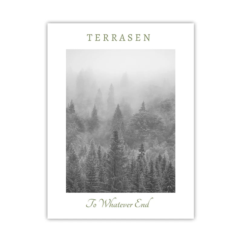 Sarah J Maas Wall Art Print ACOTAR Poster Crescent City Landscape Canvas Painting Throne of Glass Wall Pictures Home Room Decor