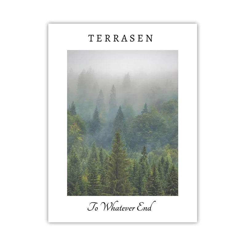 Sarah J Maas Wall Art Print ACOTAR Poster Crescent City Landscape Canvas Painting Throne of Glass Wall Pictures Home Room Decor